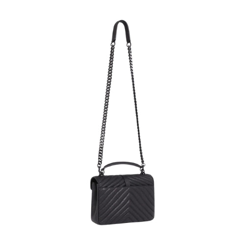 YSL Medium College Bag Black
