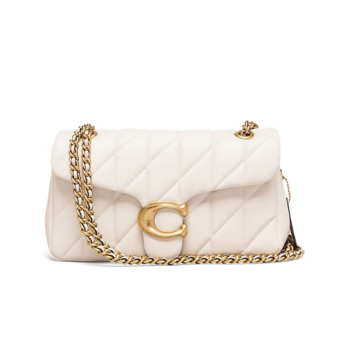 COACH Tabby Shoulder Bag 26 Chalk