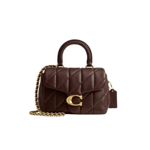 COACH Tabby Top Handle Bag With Quilting