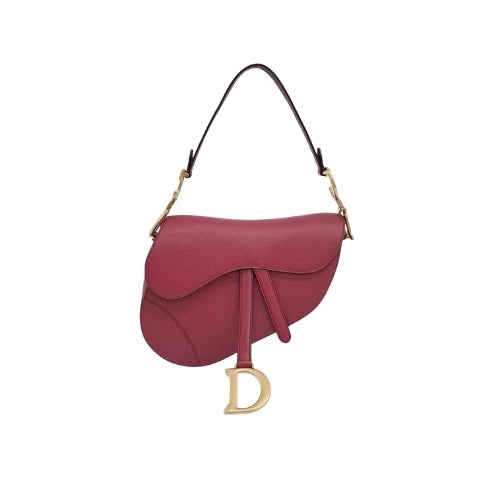 DIOR Leather Saddle Bag
