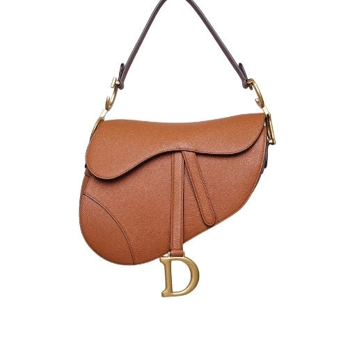 DIOR Leather Saddle Bag