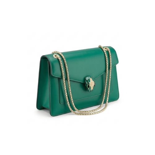 BVLGARI Serpenti Forever shoulder bag Green