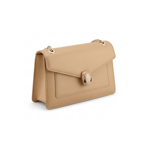 BVLGARI Serpenti Forever shoulder bag Beige