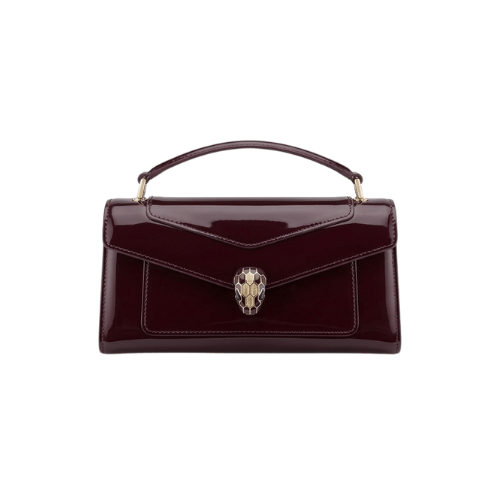 BVLGARI Serpenti Forever top-handle bag  Royal Ruby