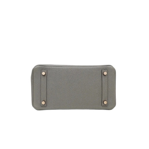 HERMES Birkin Togo 25 leather Gris