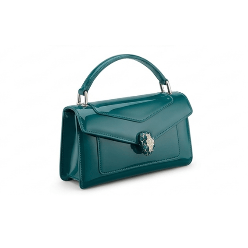 BVLGARI Serpenti Forever top-handle bag  Emerald Green