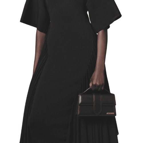 JACQUEMUS The large Bambino Black