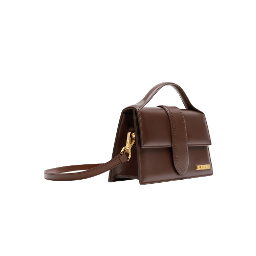 JACQUEMUS The large Bambino Dark Brown