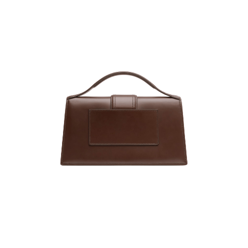 JACQUEMUS The large Bambino Dark Brown