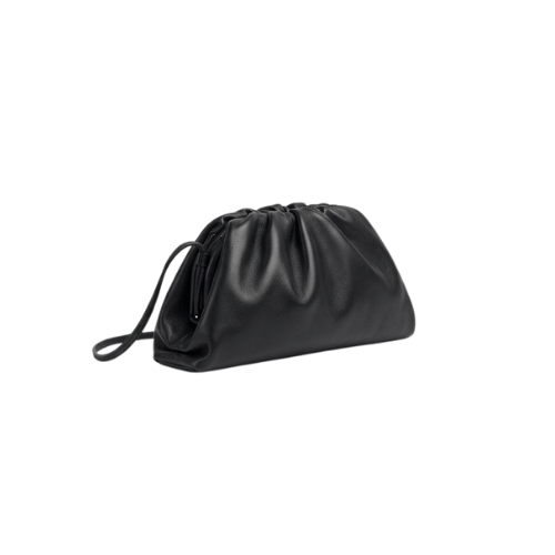 BOTTEGA VENETA Nappa Pouch Black