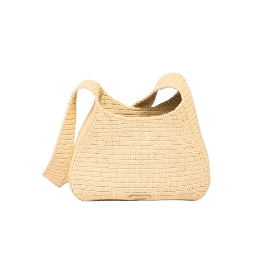 PRADA Raffia Shoulder Bag