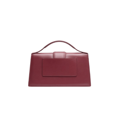 JACQUEMUS The large Bambino Burgundy