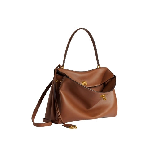 BALENCIAGA Rodeo Handbag smooth calfskin Brown