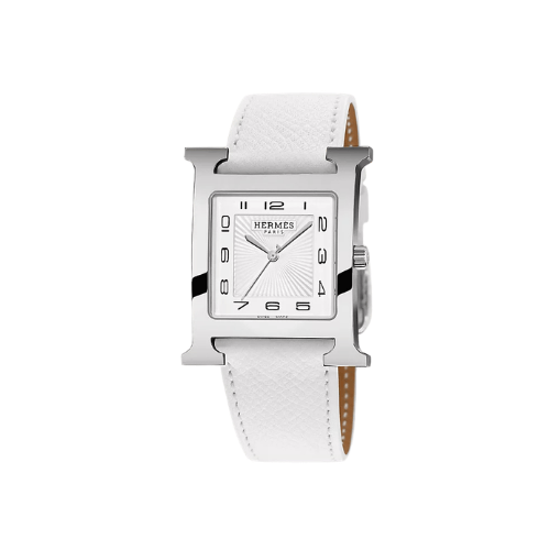 Hermes Heure H watch 21 mm White