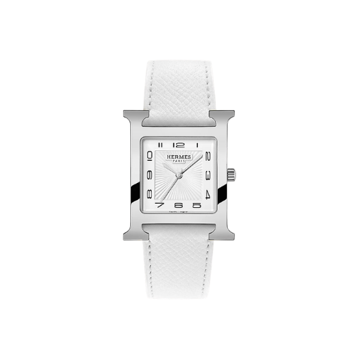 Hermes Heure H watch 21 mm White