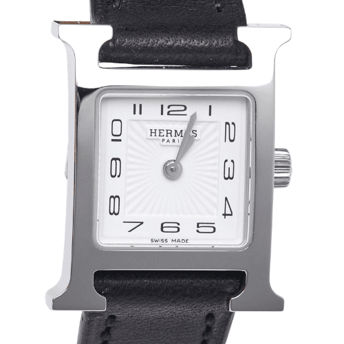 Hermes Heure H watch 21 mm Noir