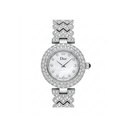 Dior La D de diamond-set bezel