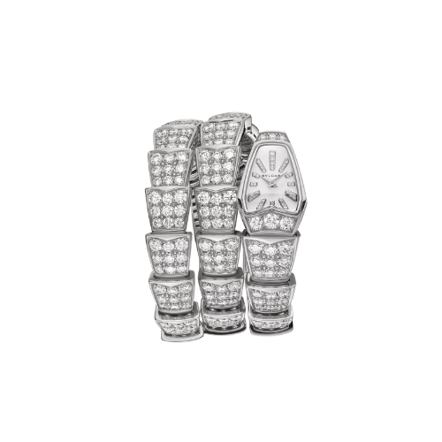 Bvlgari Serpenti Watch Silver