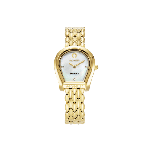Aigner Bitonto Diamond Watch Gold